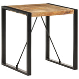 NNEVL Dining Table 70x70x75 cm Solid Wood Mango