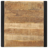NNEVL Dining Table 70x70x75 cm Solid Wood Mango