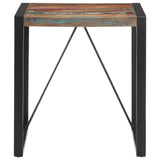NNEVL Dining Table 70x70x75 cm Solid Wood Reclaimed
