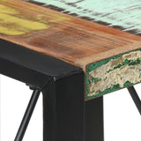 NNEVL Dining Table 80x80x75 cm Solid Reclaimed Wood