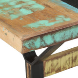 NNEVL Dining Table 160x80x76 cm Solid Reclaimed Wood