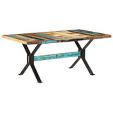 NNEVL Dining Table 180x90x76 cm Solid Reclaimed Wood