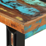 NNEVL Dining Table 180x90x76 cm Solid Reclaimed Wood
