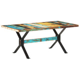 NNEVL Dining Table 180x90x76 cm Solid Reclaimed Wood