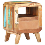 NNEVL Bedside Cabinet 30x30x41 cm Solid Reclaimed Wood