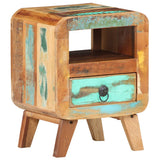 NNEVL Bedside Cabinet 30x30x41 cm Solid Reclaimed Wood