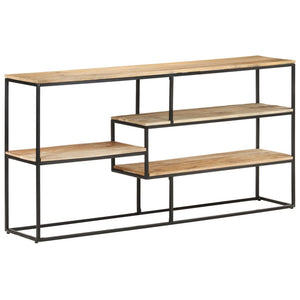 NNEVL Sideboard 150x30x75 cm Rough Mango Wood