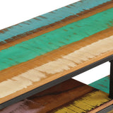 NNEVL TV Cabinet 130x30x45 cm Solid Reclaimed Wood