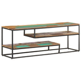 NNEVL TV Cabinet 130x30x45 cm Solid Reclaimed Wood