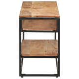NNEVL TV Cabinet 130x30x45 cm Solid Acacia Wood