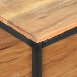 NNEVL TV Cabinet 130x30x45 cm Solid Acacia Wood