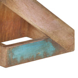 NNEVL Wine Rack for 5 Bottles Solid Reclaimed Wood