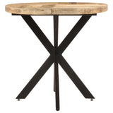 NNEVL Dining Table 140x80x75 cm Solid Mango Wood