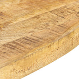 NNEVL Dining Table 140x80x75 cm Solid Mango Wood