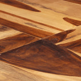 NNEVL Dining Table 160x90x75cm Solid Acacia Wood with Sheesham Finish