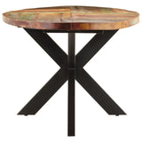 NNEVL Dining Table 240x100x75 cm Solid Reclaimed Wood