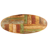 NNEVL Dining Table 240x100x75 cm Solid Reclaimed Wood