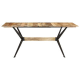 NNEVL Dining Table 180x90x76 cm Solid Mango Wood