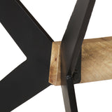 NNEVL Dining Table 180x90x76 cm Solid Mango Wood