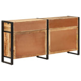 NNEVL Sideboard 172x35x80 cm Solid Mango Wood