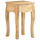 NNEVL Bed Cabinet 28x28x46 cm Solid Mango Wood