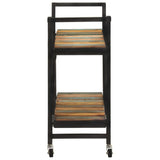 NNEVL Kitchen Trolley 87x36x81 cm Solid Reclaimed Wood