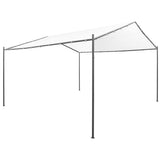 NNEVL Garden Gazebo 400x400x260 cm White 180 g/m²