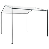 NNEVL Gazebo 3x3x2.6 m White 180 g/m²
