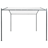NNEVL Gazebo 3x3x2.6 m White 180 g/m²