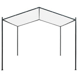 NNEVL Gazebo 3x3x2.6 m White 180 g/m²