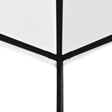 NNEVL Gazebo 4x4x3 m White 180 g/m²