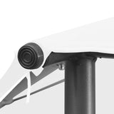 NNEVL Gazebo 3x3x2.9 m White 180 g/m²