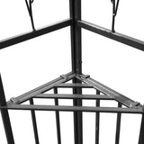 NNEVL Gazebo 3x3 m White 180 g/m²