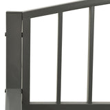 NNEVL Garden Bench 125 cm Steel Grey