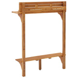 NNEVL Balcony Bar Table 90x37x122.5 cm Solid Acacia Wood