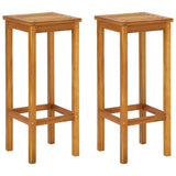 NNEVL 3 Piece Garden Furniture Set Solid Acacia Wood