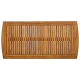NNEVL Coffee Table 102x50x43 cm Solid Acacia Wood