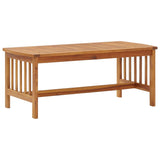 NNEVL 2 Piece Garden Lounge Set Solid Acacia Wood