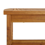 NNEVL 2 Piece Garden Lounge Set Solid Acacia Wood