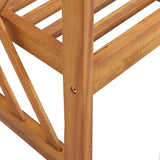 NNEVL 2 Piece Garden Lounge Set Solid Acacia Wood