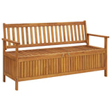 NNEVL Garden Storage Box Brown 120x50x60 cm Poly Rattan