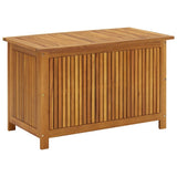 NNEVL Garden Storage Box 90x50x58 cm Solid Acacia Wood