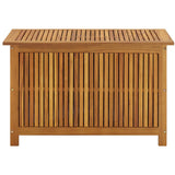 NNEVL Garden Storage Box 90x50x58 cm Solid Acacia Wood