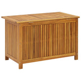 NNEVL Garden Storage Box 90x50x58 cm Solid Acacia Wood