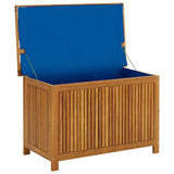 NNEVL Garden Storage Box 90x50x58 cm Solid Acacia Wood
