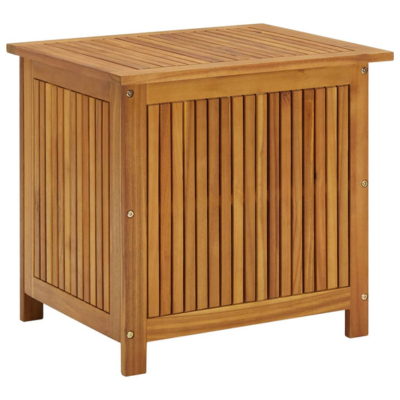 NNEVL Garden Storage Box 60x50x58 cm Solid Wood Acacia