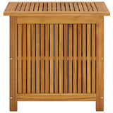 NNEVL Garden Storage Box 60x50x58 cm Solid Wood Acacia