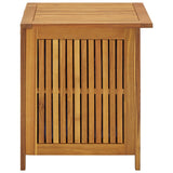 NNEVL Garden Storage Box 60x50x58 cm Solid Wood Acacia