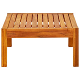 NNEVL Garden Table 85x57x29 cm Solid Acacia Wood