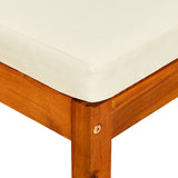 NNEVL Garden Footrests 2 pcs Solid Acacia Wood